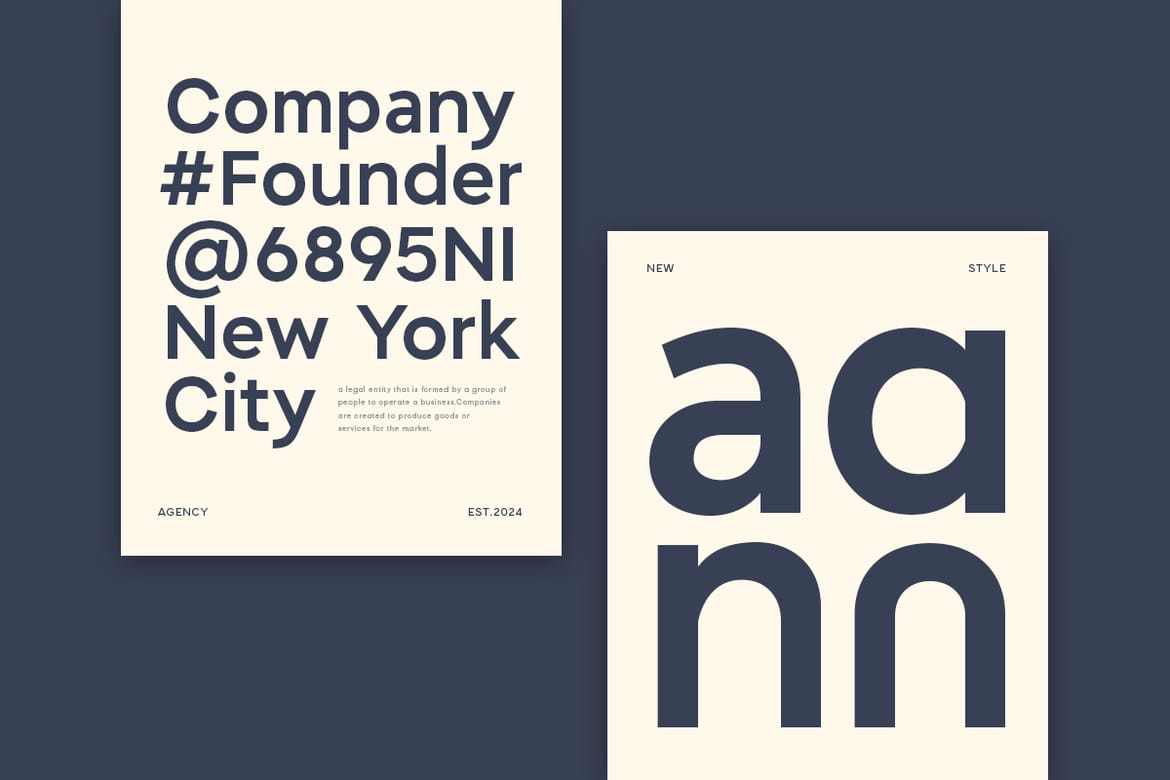 Mantul - Corporate Sans Serif
