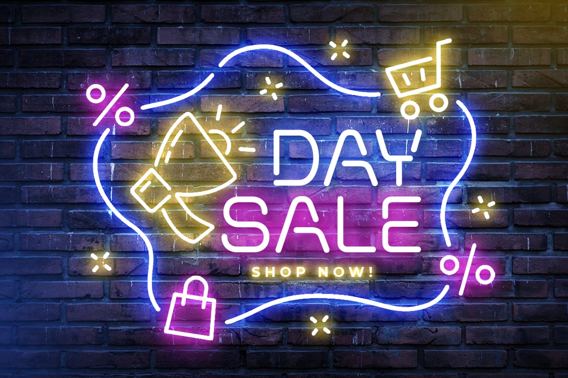 RANOS - Neon Light Party Font