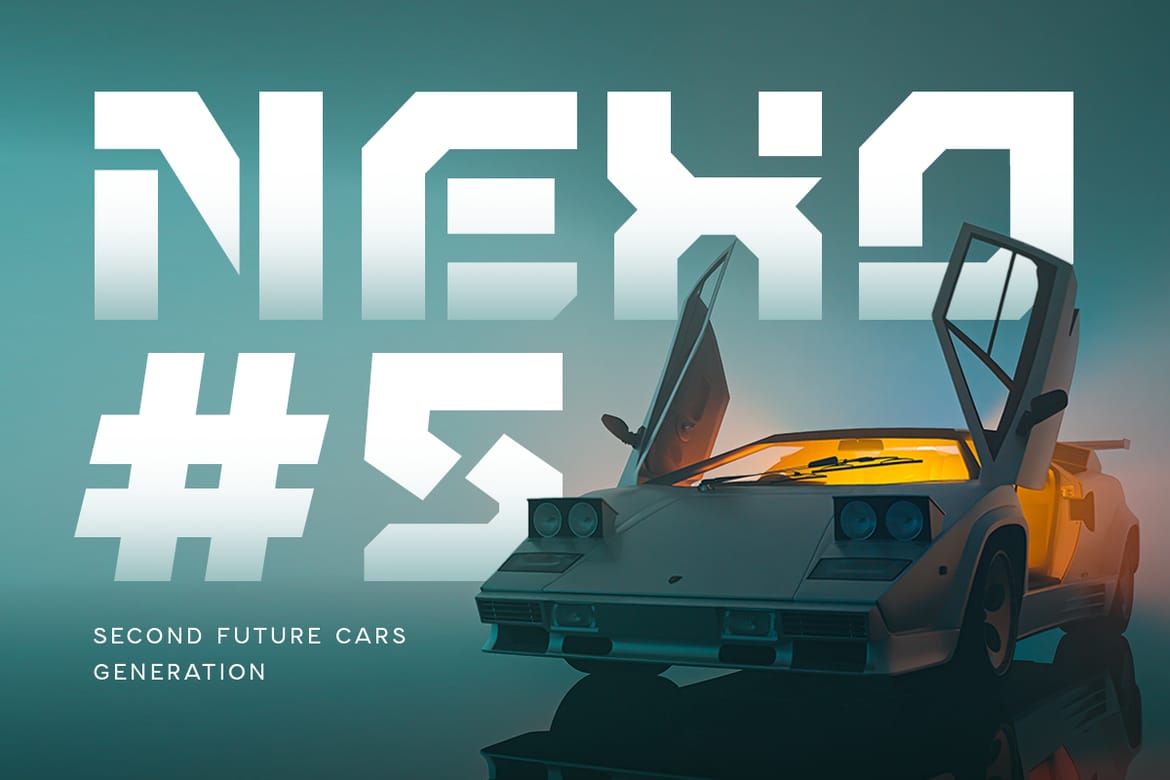 CARTEL - Futuristic Sci-fi Font