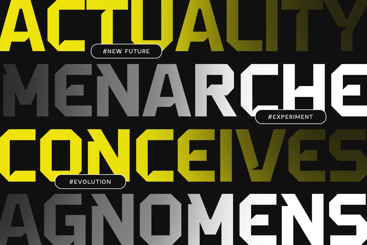 Great Futuristic - Modern Scifi Font