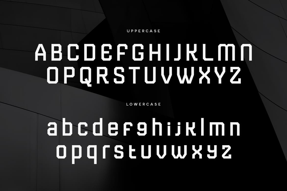 Rockey - Modern Futuristic Font