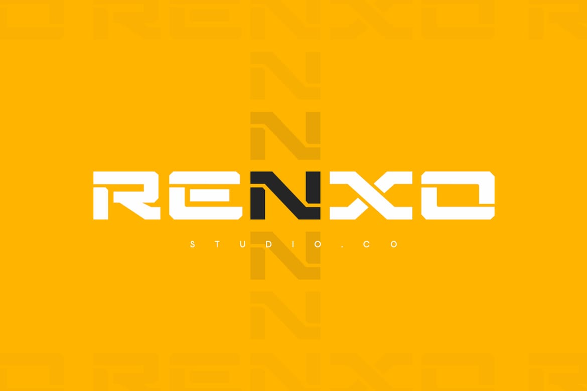 Invasion - Futuristic Techno Font