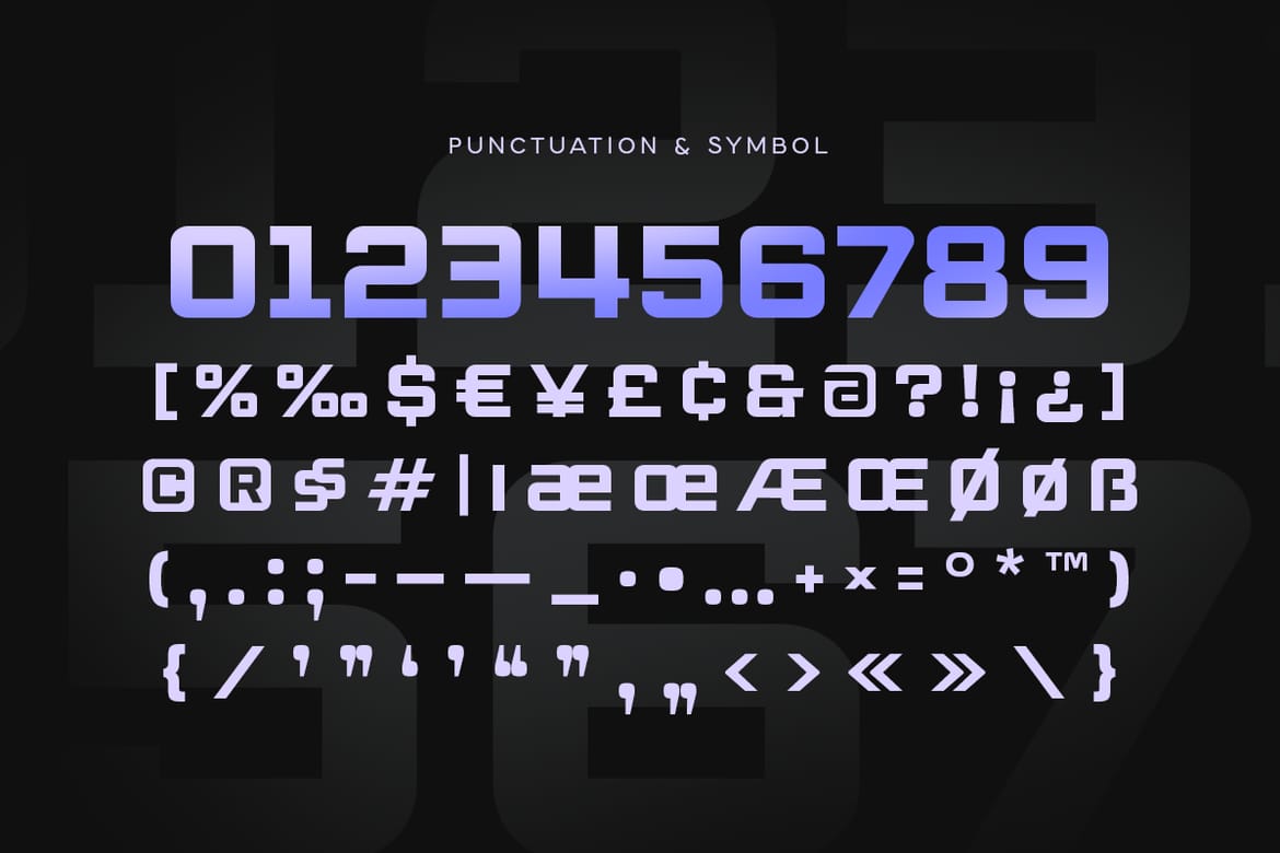 Modern Futuristic - Scifi Font