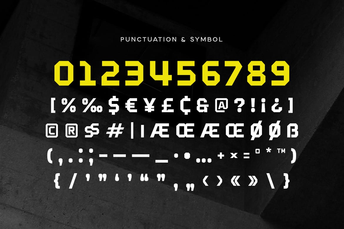 Great Futuristic - Modern Scifi Font