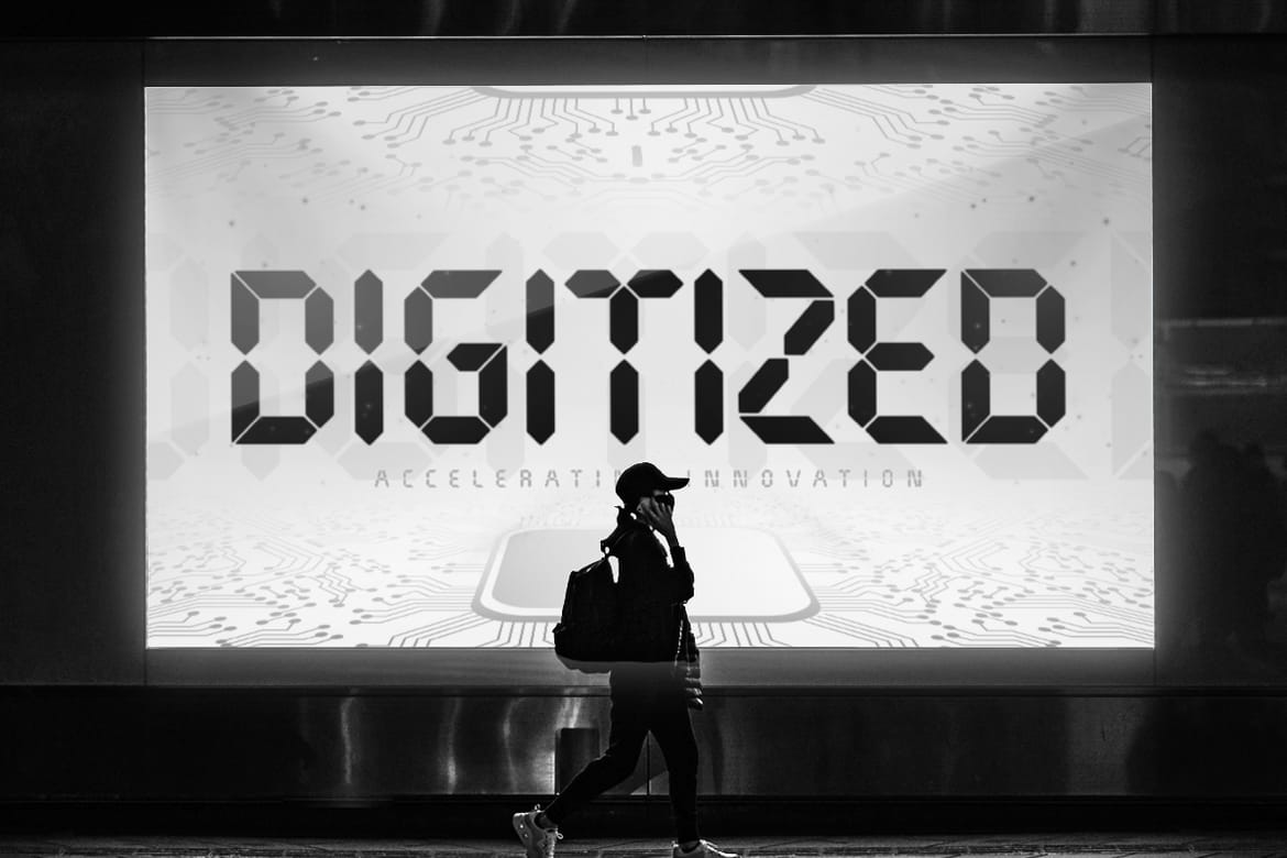 Segmenta - Futuristic Segment Font