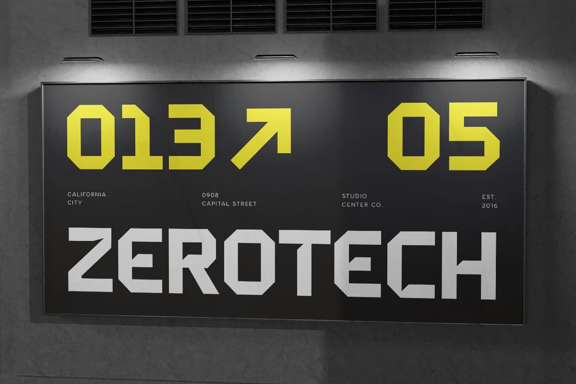 Great Futuristic - Modern Scifi Font