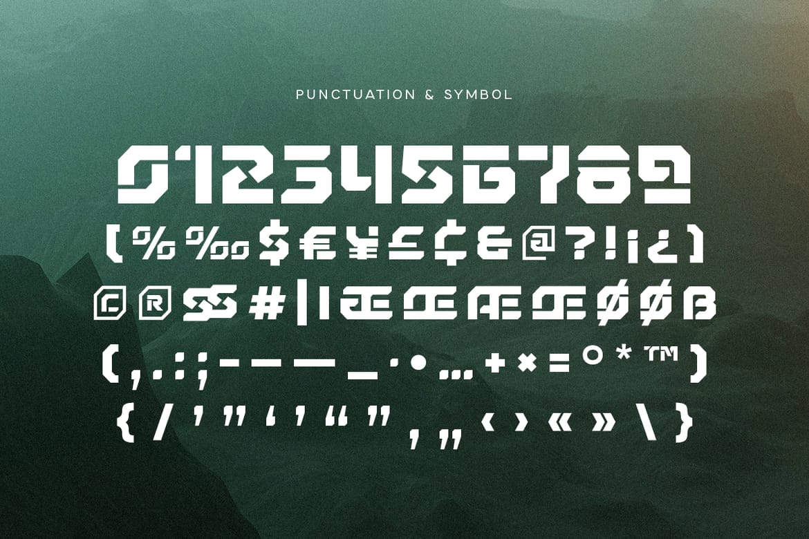 CARTEL - Futuristic Sci-fi Font