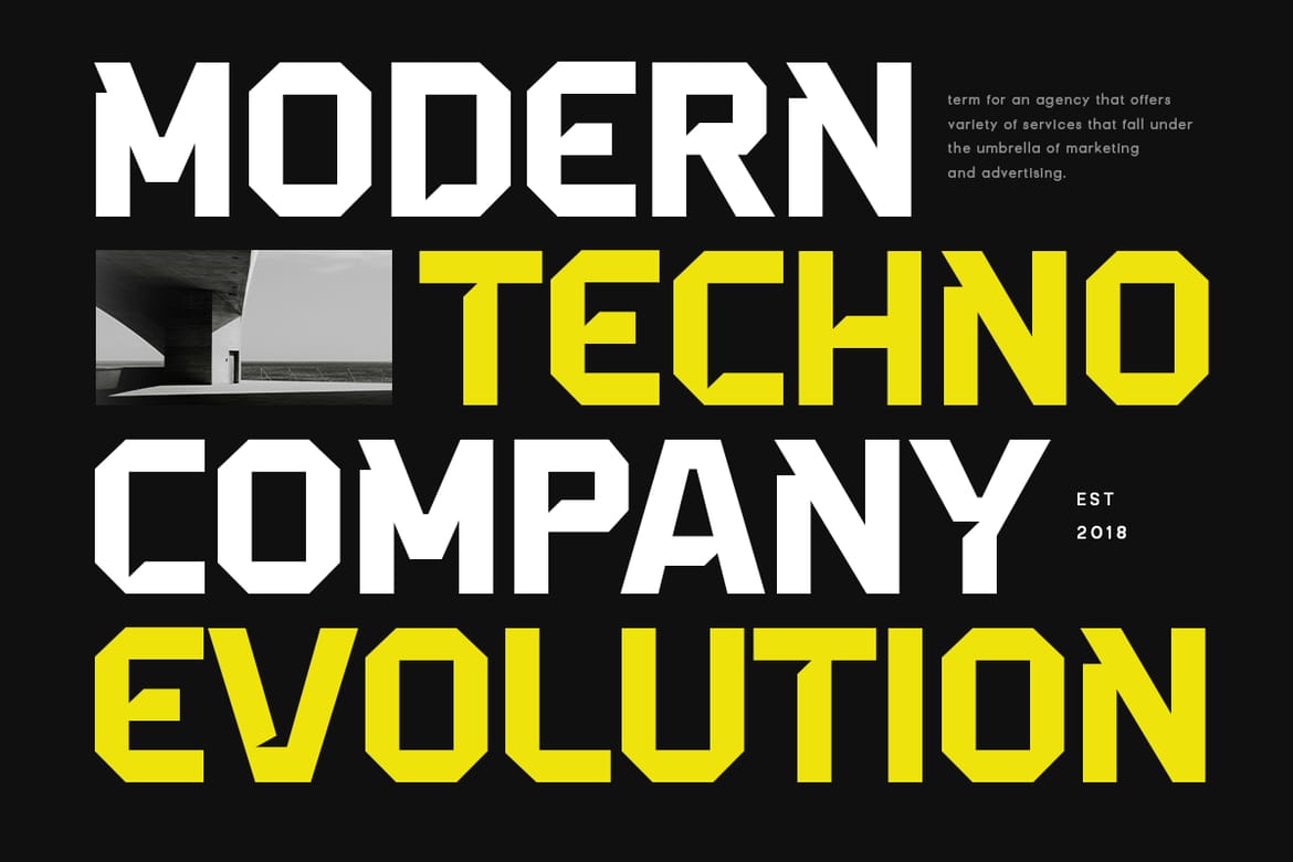 Great Futuristic - Modern Scifi Font