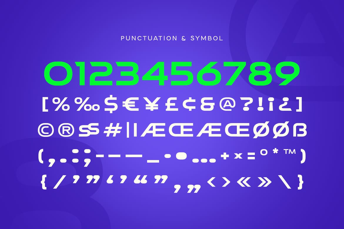 Modular - Futuristic Scifi Font