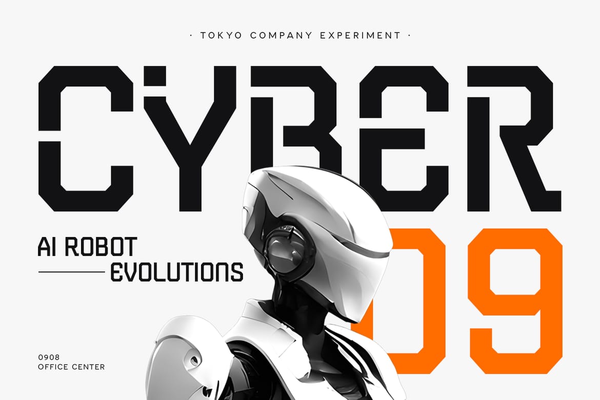 Rockey - Modern Futuristic Font