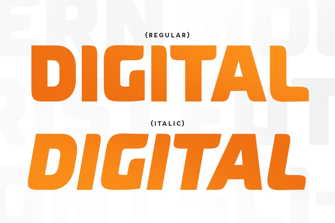 Changer - Futuristic Sci-fi Font