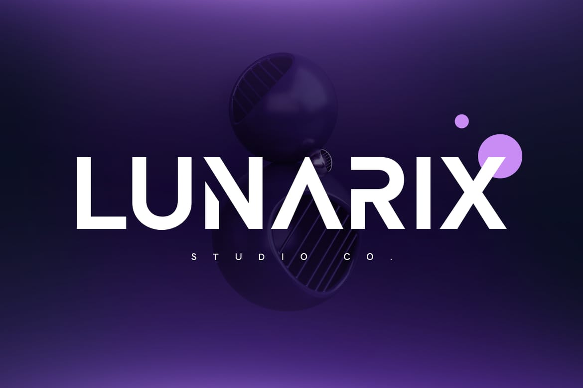 Median - Futuristic Sci-fi Font