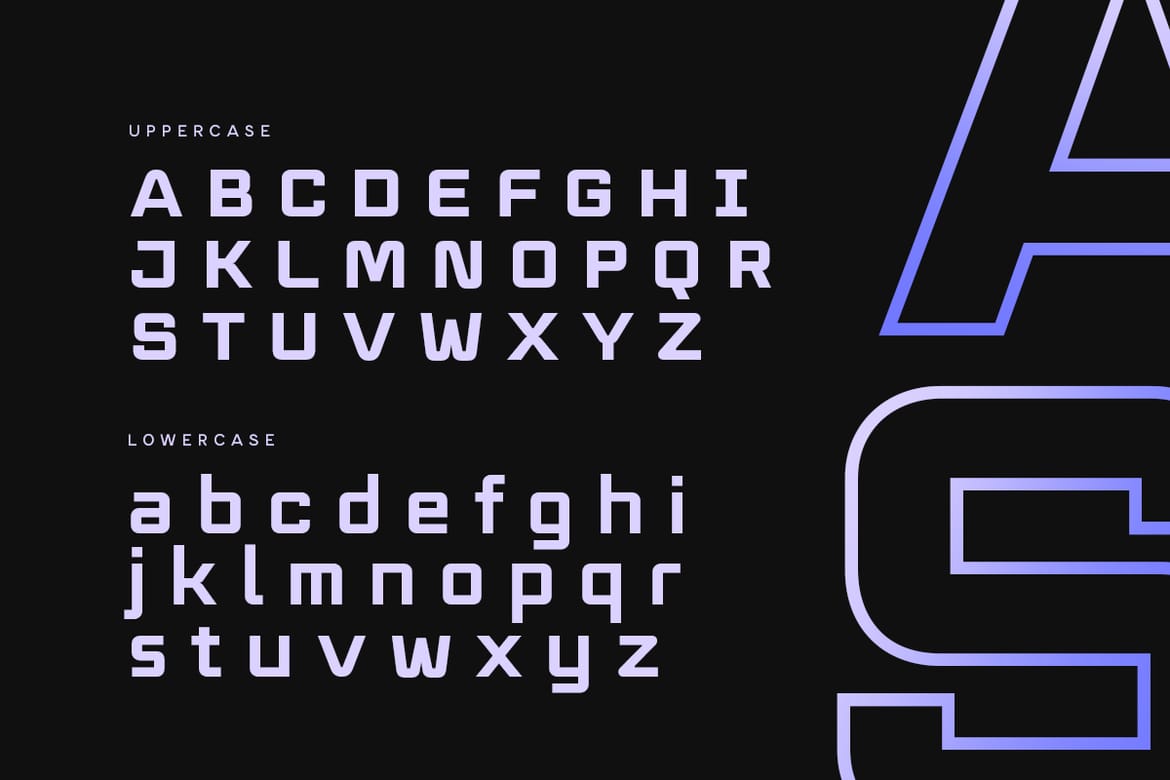 Modern Futuristic - Scifi Font