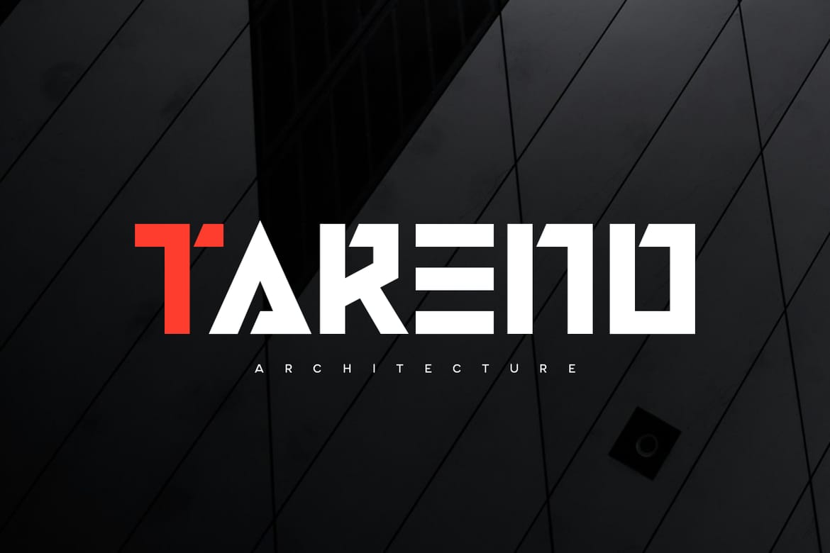 PEAK - Modern Futuristic Sci-fi Font