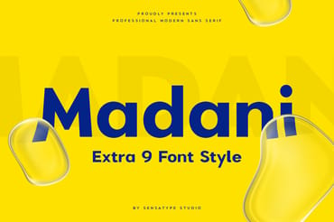 Madani - Modern Sans Serif Family
