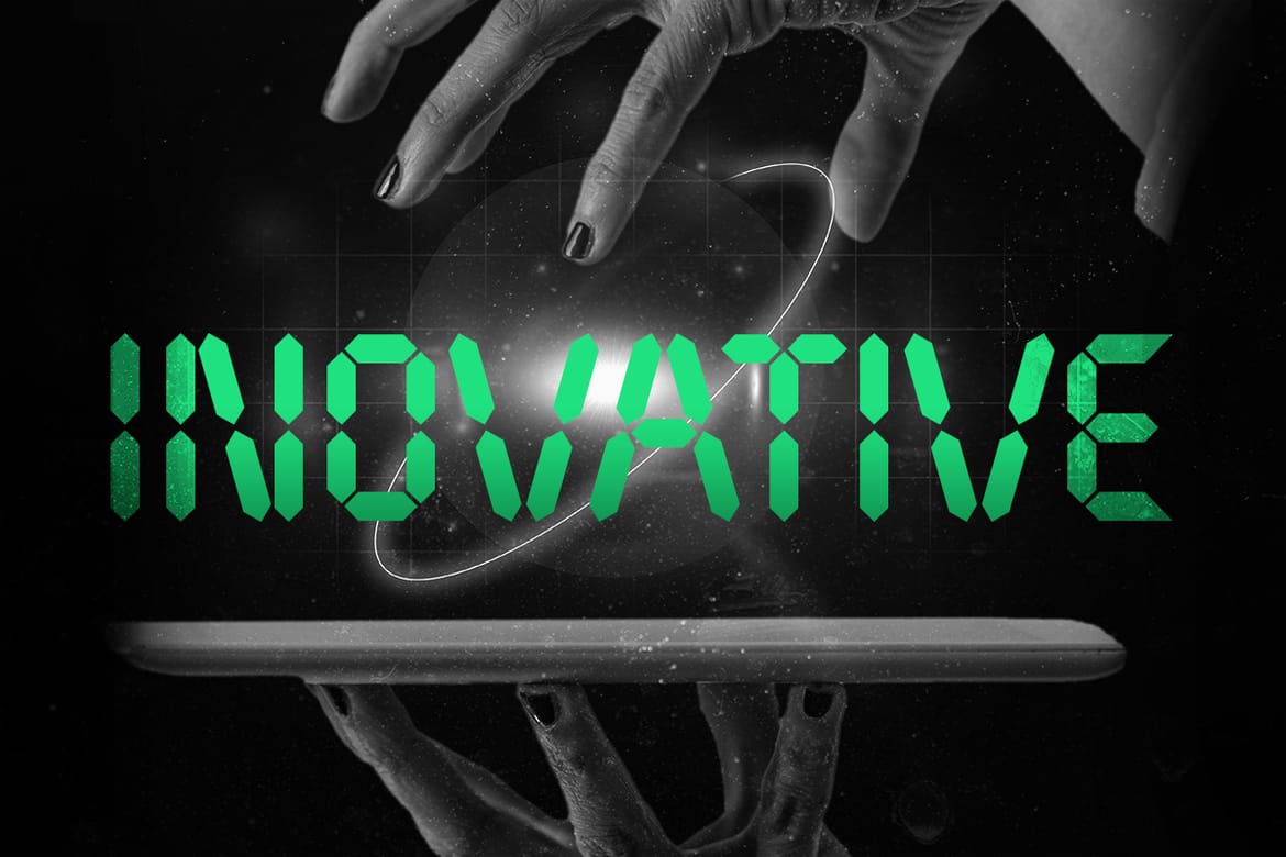 Segmenta - Futuristic Segment Font