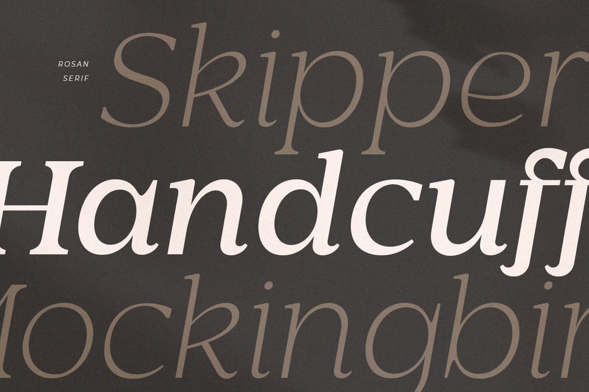 Rosan Grotesk - Modern Humanist Font