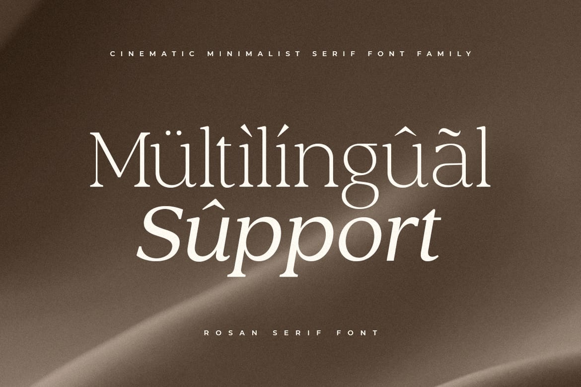 Rosan Grotesk - Modern Humanist Font