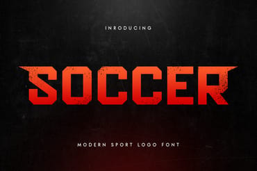 Soccer – Modern Sport Logo Font