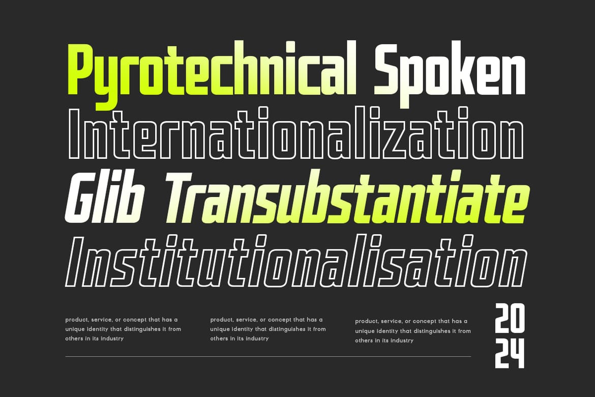 Grand - Headline Business Font