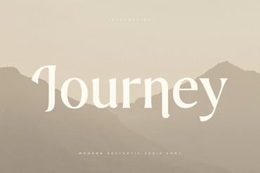 Journey – Aesthetic Serif Font