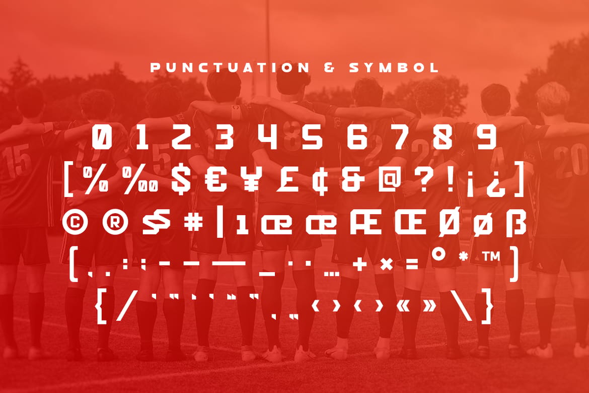 Soccer – Modern Sport Logo Font