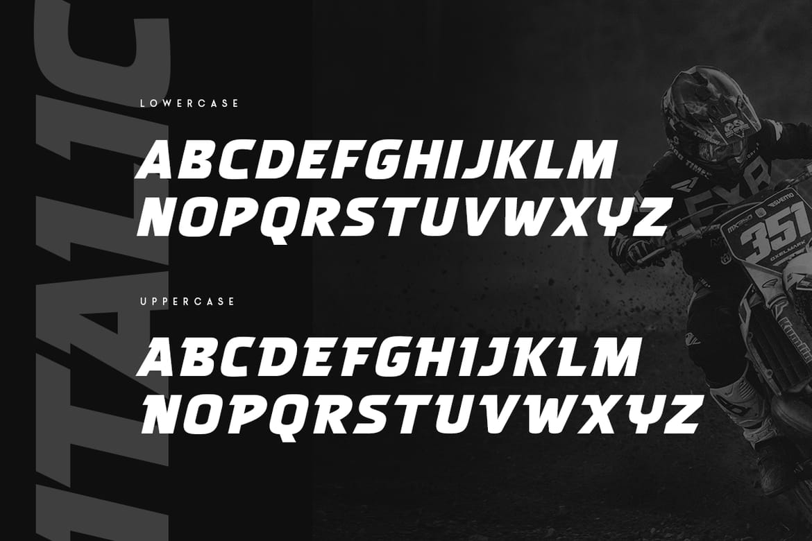 Faster - Racing Modern Logo Font