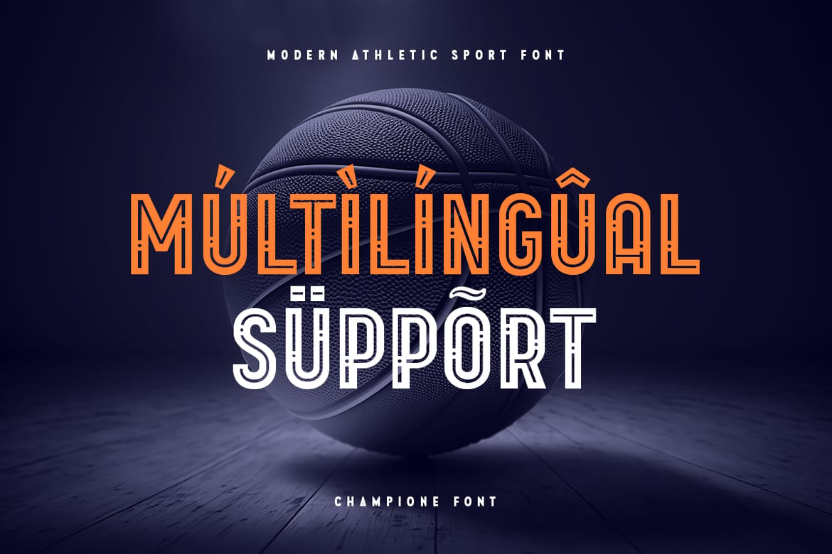Champione - Athletic Sport Font