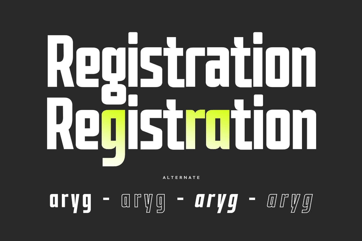 Grand - Headline Business Font