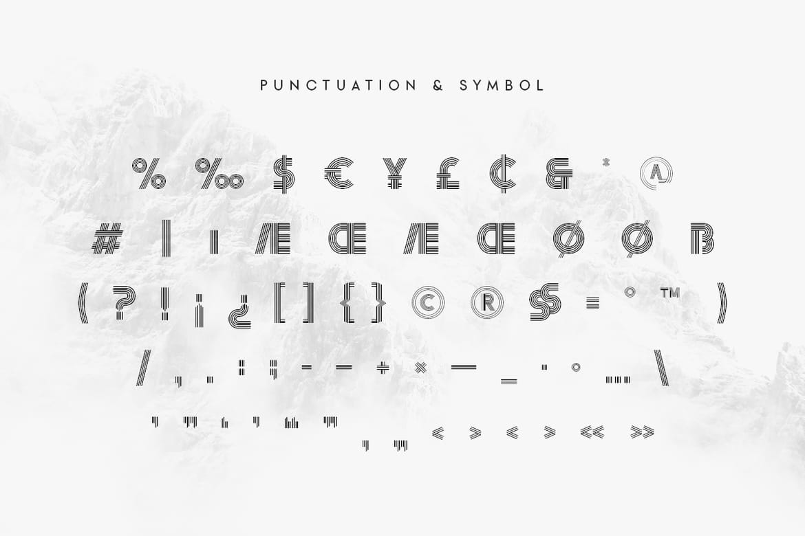 Layer - Layered Logo Modern Font