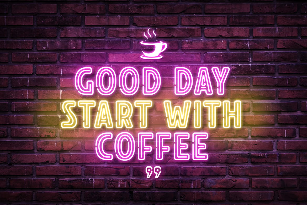 Party - Modern Fun Neon Font
