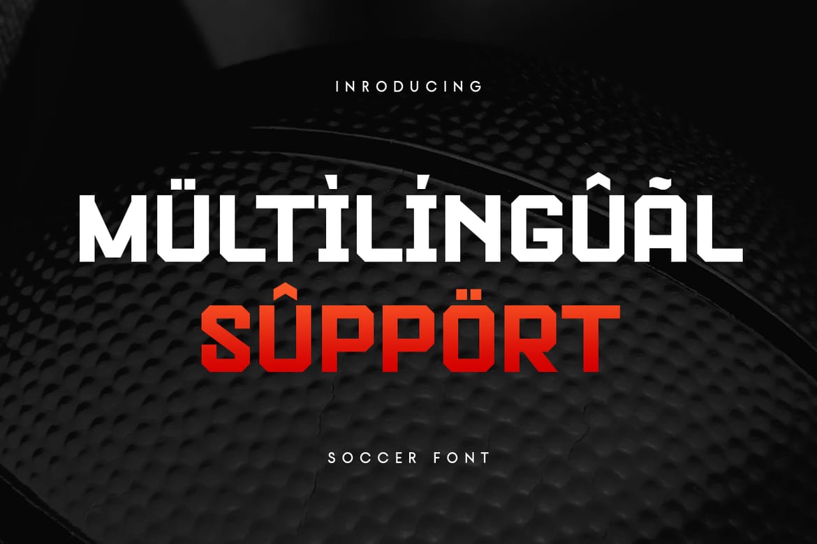 Soccer – Modern Sport Logo Font
