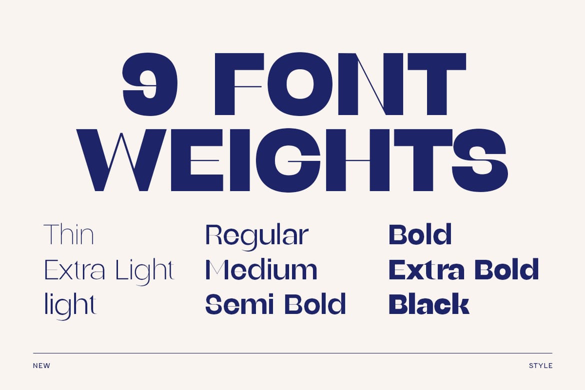 Remake - Modern High Contrast Font