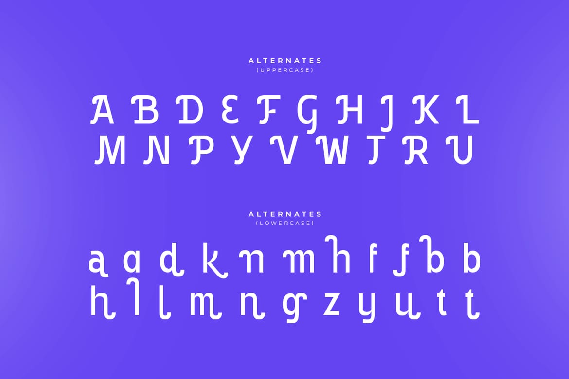 Gilbert - Unique Modern Sans Serif