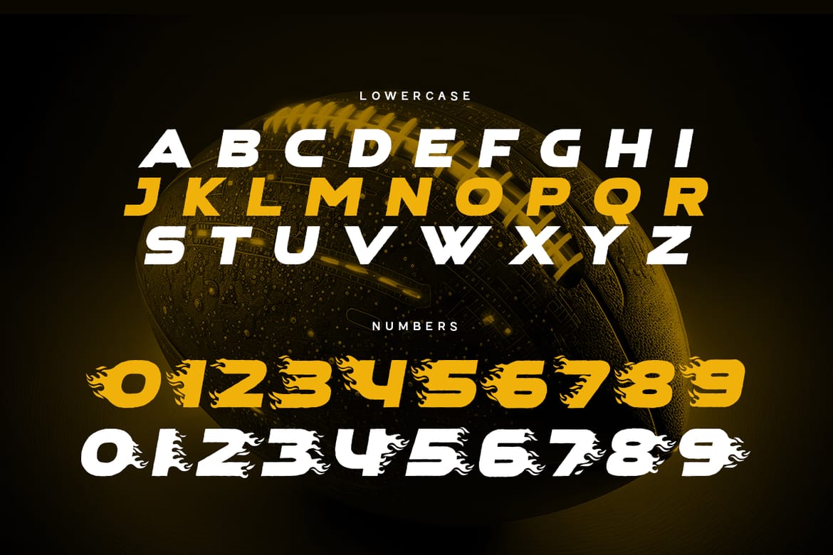 Speed - Futuristic Modern Sport Font