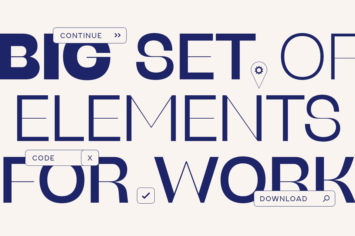 Remake - Modern High Contrast Font