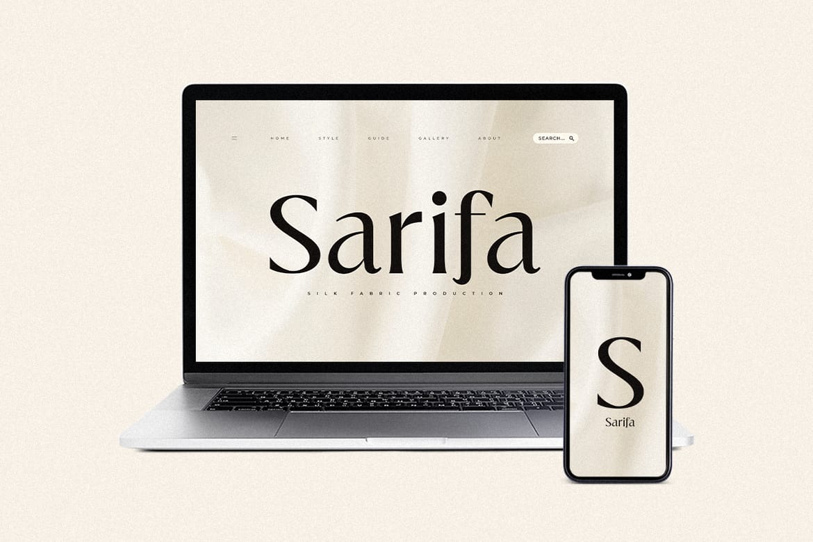Manila – Modern Elegant Serif Font