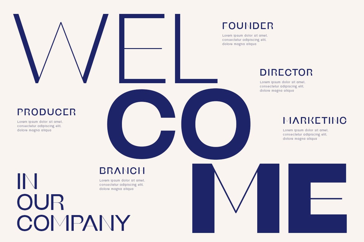 Remake - Modern High Contrast Font