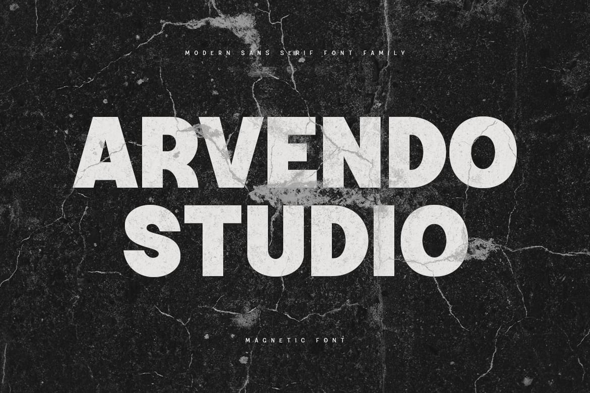Magnetic – Modern Sans Serif Font