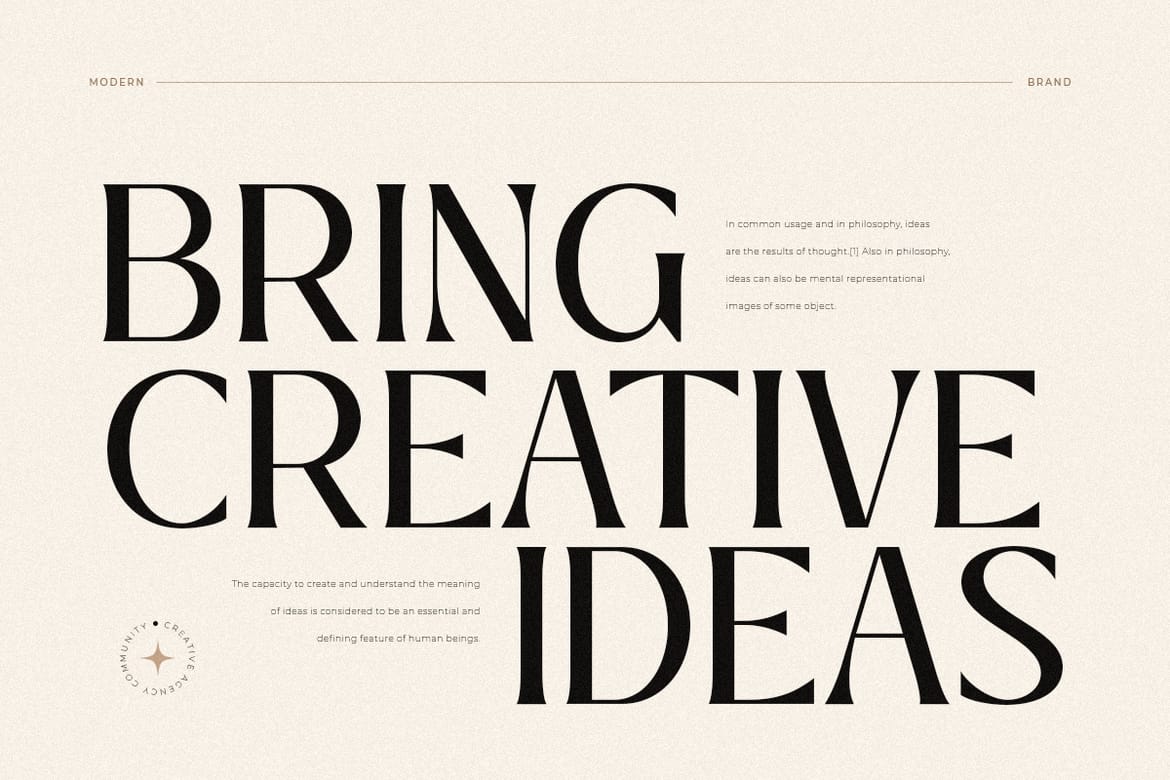 Manila – Modern Elegant Serif Font
