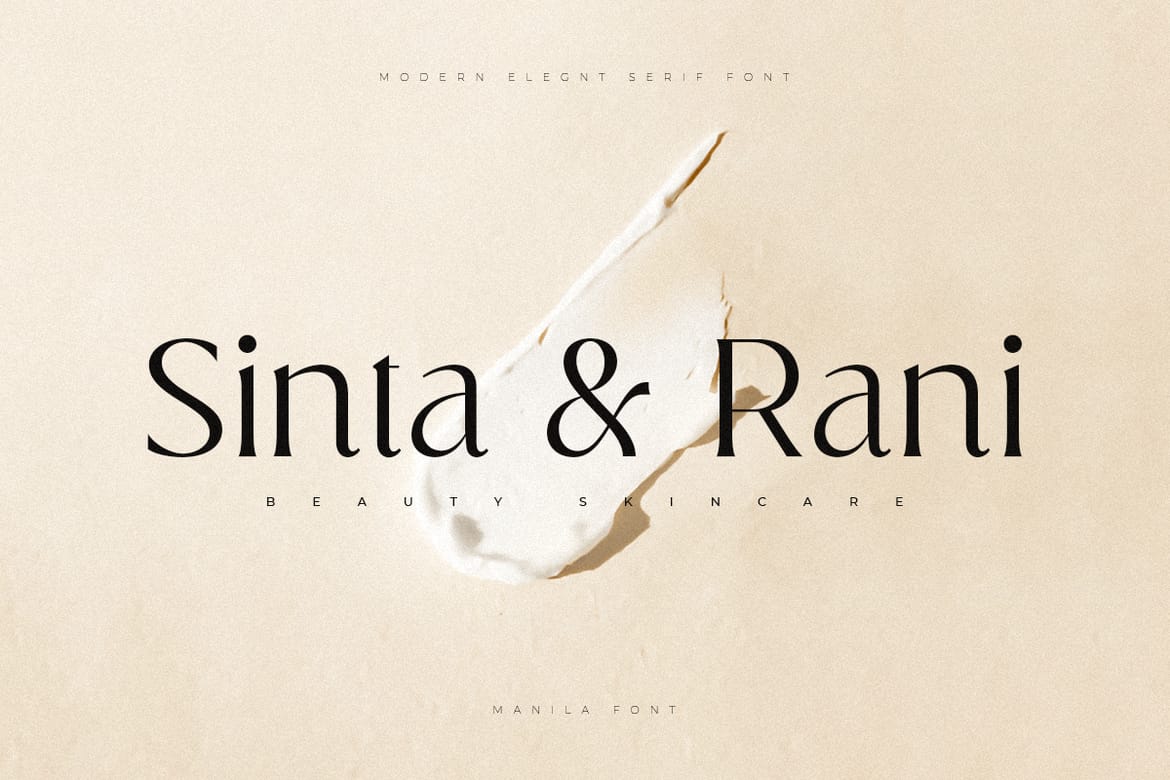 Manila – Modern Elegant Serif Font