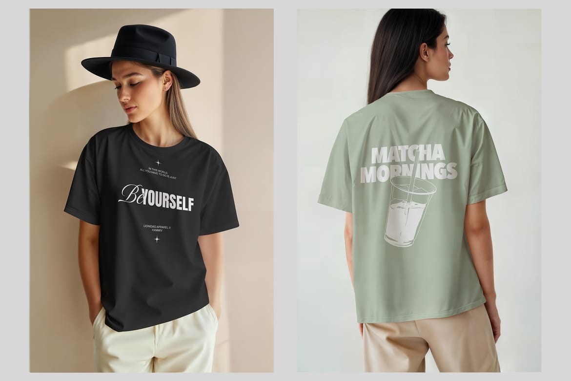 Clothing Branding & Packaging Mockup