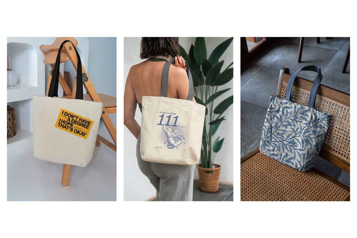 Tote Bag Everyday Mockups