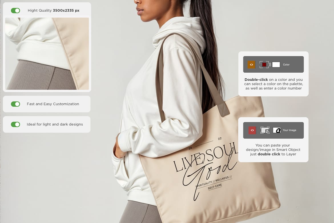 Gentle Woman Branding Mockups