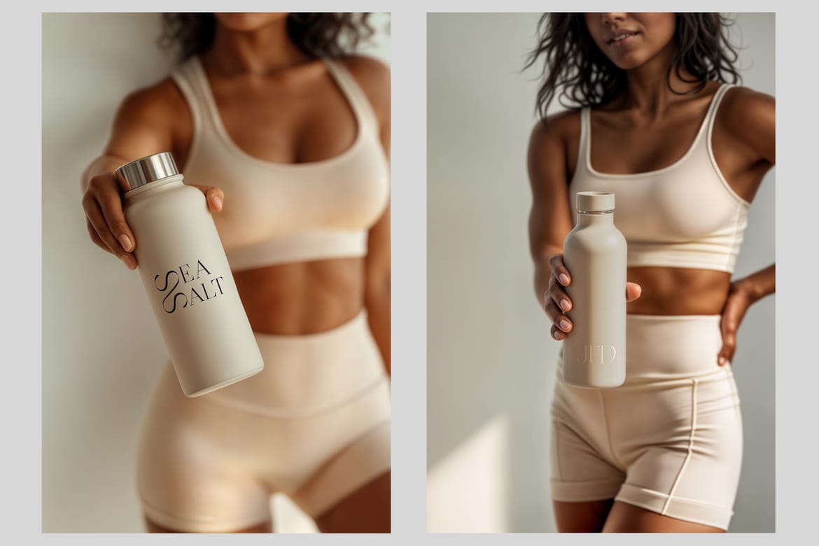 Clothing Branding & Packaging Mockup