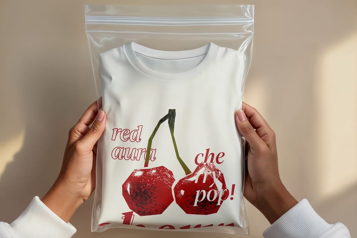 Clothing Branding & Packaging Mockup