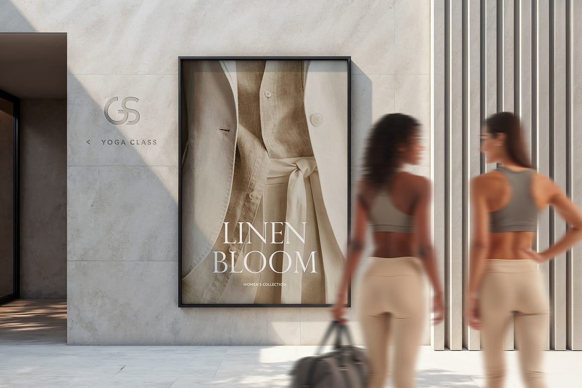 Gentle Woman Branding Mockups