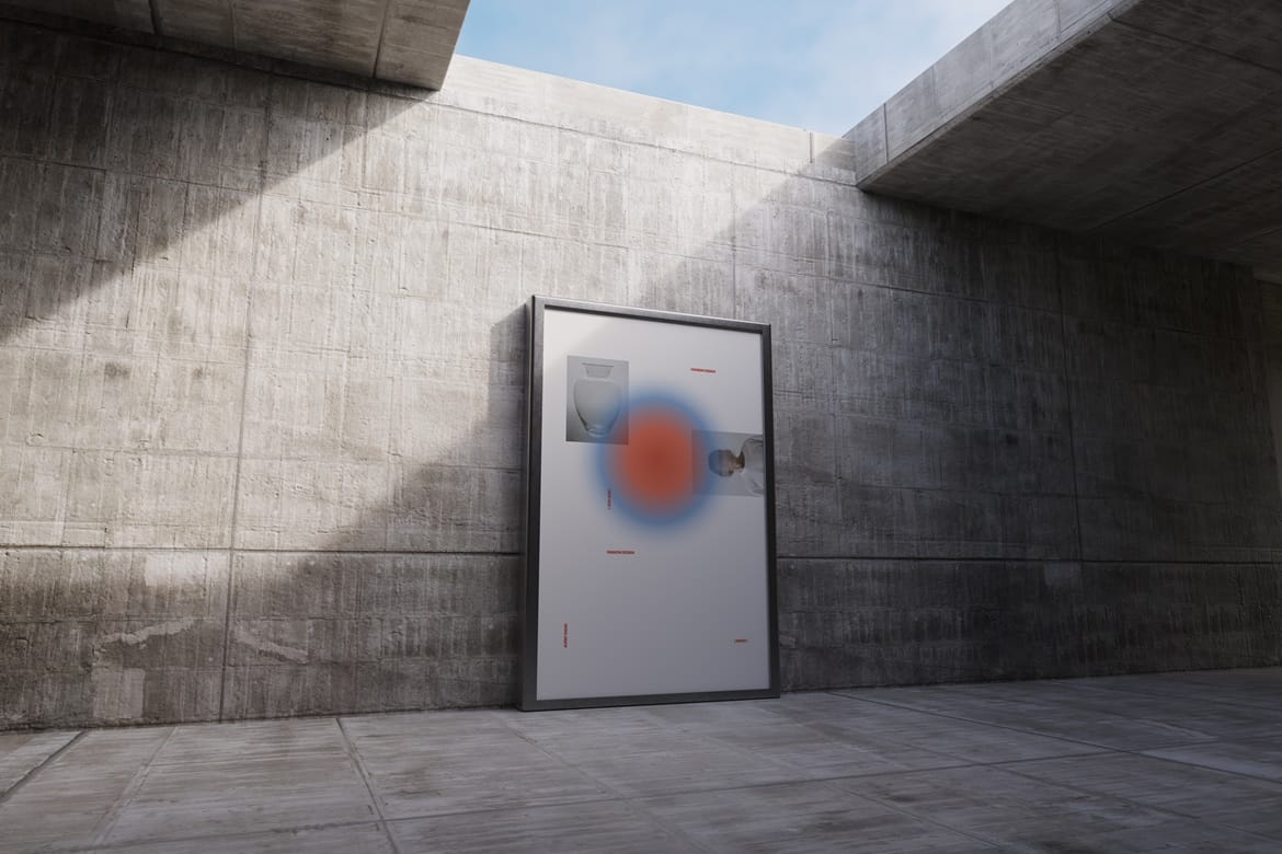 Vertical Billboard Mockup
