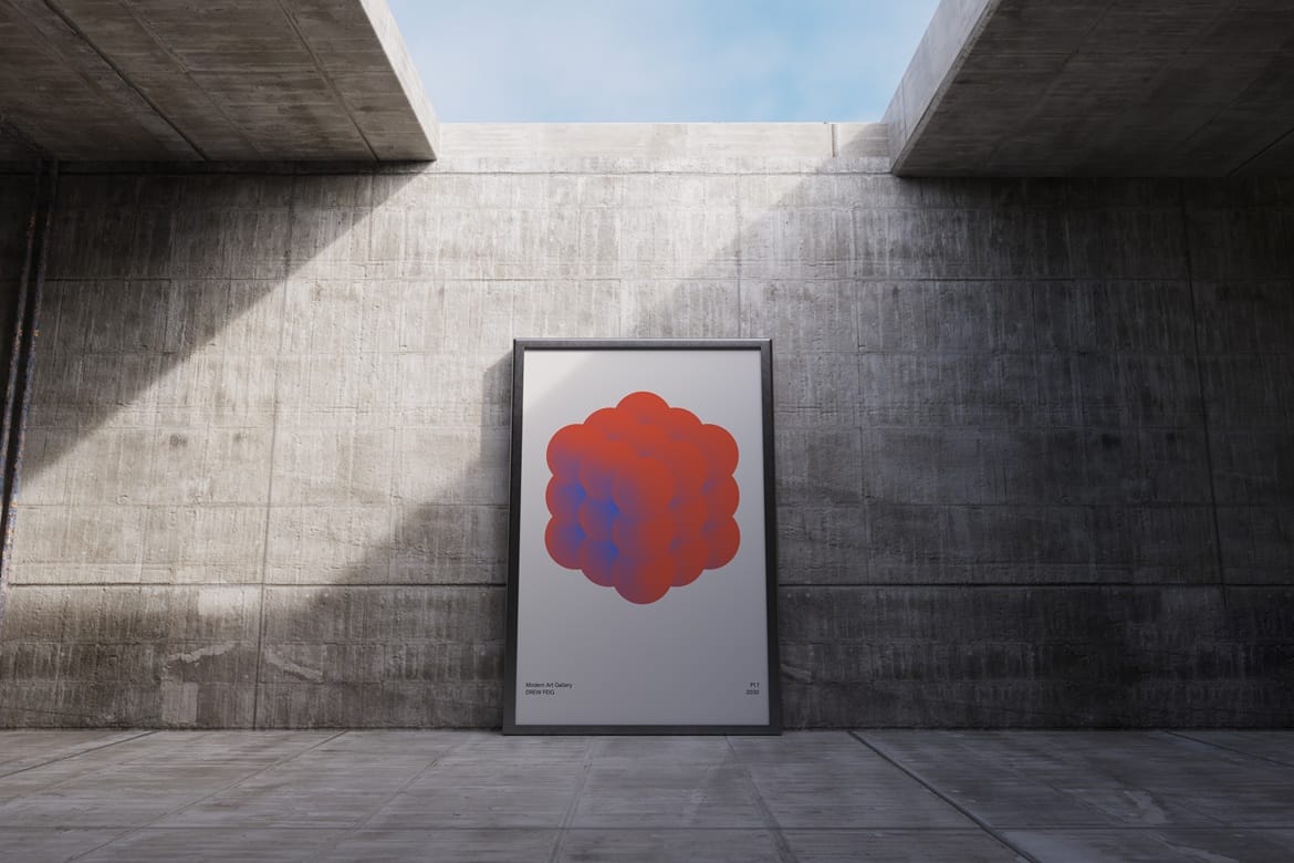 Vertical Billboard Mockup