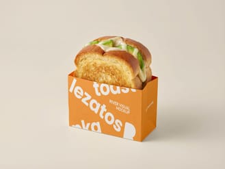 Toast Packaging Free Mockup